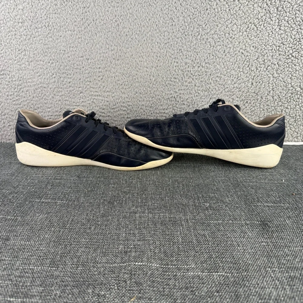 Adidas Porsche Design 550 Mens Size 13.5 Navy Blue Leather Sneakers Q23154